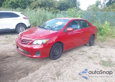 2013 Toyota Corolla Le из США, поврежденный, VIN 2T1BU4EE7DC018631